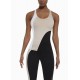 Flow Top50 black and beige sport top Bas Bleu wholesaler DBH Créations