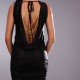 Black jewels dress wholesaler De Bas En Haut Creations