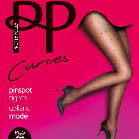Large size pinspot tights PMAUN4 Pretty Polly wholesaler DBH Creations