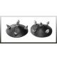 Black leather nipples CR-4208 Chilirose wholesaler DBH Creations