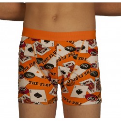 Orange poker boxer wholesaler De Bas En Haut Creations