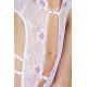 White lace teddy CR-3507 wholesaler DBH Creations