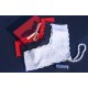 Red lace thong and mini vibrator CR-4395 Chiliros wholesaler De Bas En Haut Créations