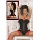 Black and red corset CR-3076 Chilirose wholesaler DBH Creations 