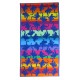 Multicolor salamander beach towel wholesaler DBH Créations